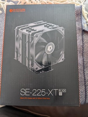 SE-225-XT Black CPU Cooler 5 Heatpipes CPU Air Cooler 2x120mm Push-Pull PWM F...