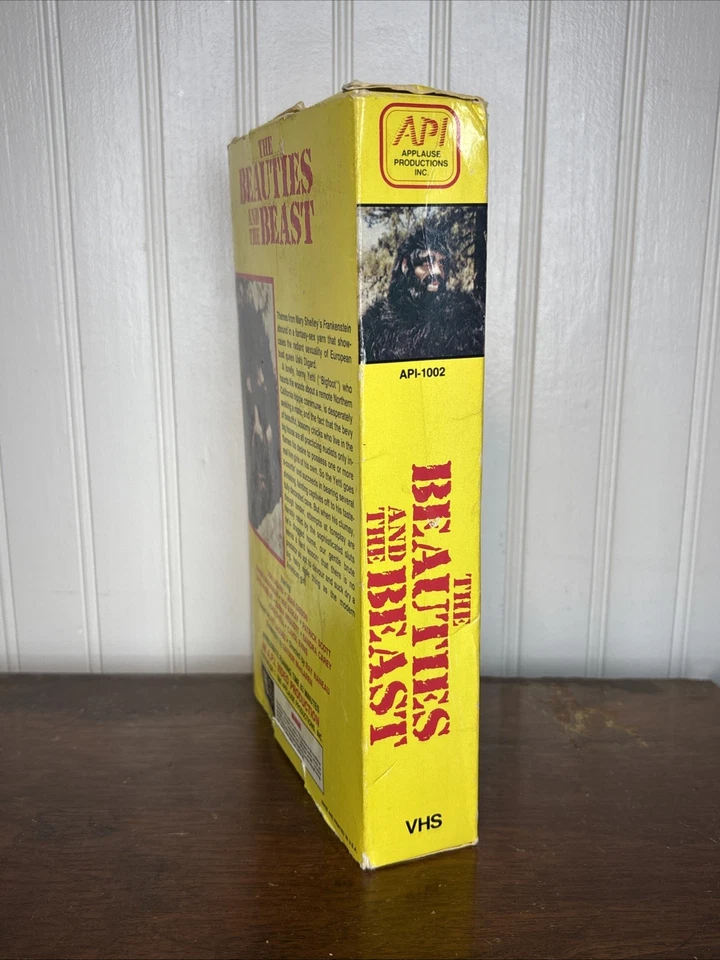 КРАСАВИЦЫ И ЧУДОВИЩЕ - VHS•API БОЛЬШАЯ КОРОБКА•ГИПЕРРЕДКАЯ•Yeti•Bigfoot•Tested Works - Изображение 2 из 4