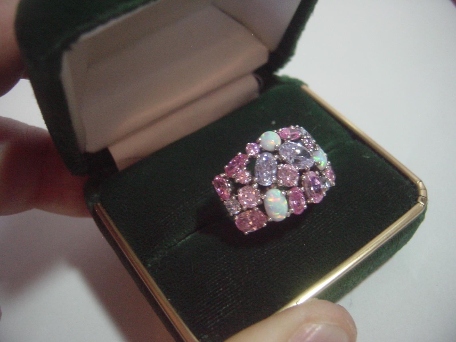 vintage beautiful Solid Silver large Ring- superb… - image 3