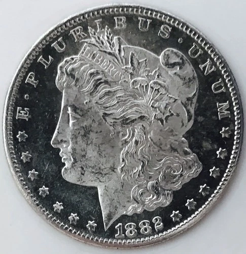 1882 S MORGAN DOLLAR! MS+++! DMPL! FROSTY! LIQUID MIRRORS! GORGEOUS! NR #S1071