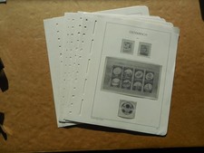 Leuchtturm Vordruck Österreich 2008 + 3 Blancoblätter  (950)