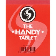 4 x 3" 96 Pages Feint Rulled Handy Tablet Pad