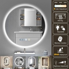 LED Badspiegel mit Beleuchtung Badezimmerspiegel Wandspiegel Lichtspiegel Touch 