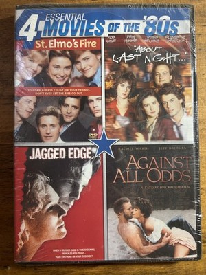St. Elmo's Fire/ About Last Night/ Jagged Edge/ Against All Odds (DVD) BRAND NEW