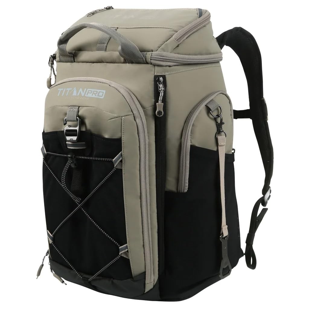 Titan PRO By ARCTIC ZONE Insulated Backpack Cooler with Ice Walls