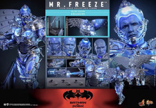 New Hot Toys MMS800 Mr. FREEZE BATMAN& Robin 1 6 Figure Deluxe Version in stock