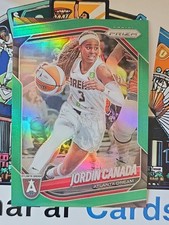 2025 Panini WNBA Prizm Basketball Jordin Canada #120 Green Prizm