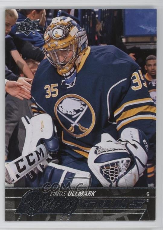 2015-16 Upper Deck Young Guns Linus Ullmark #472 v8l