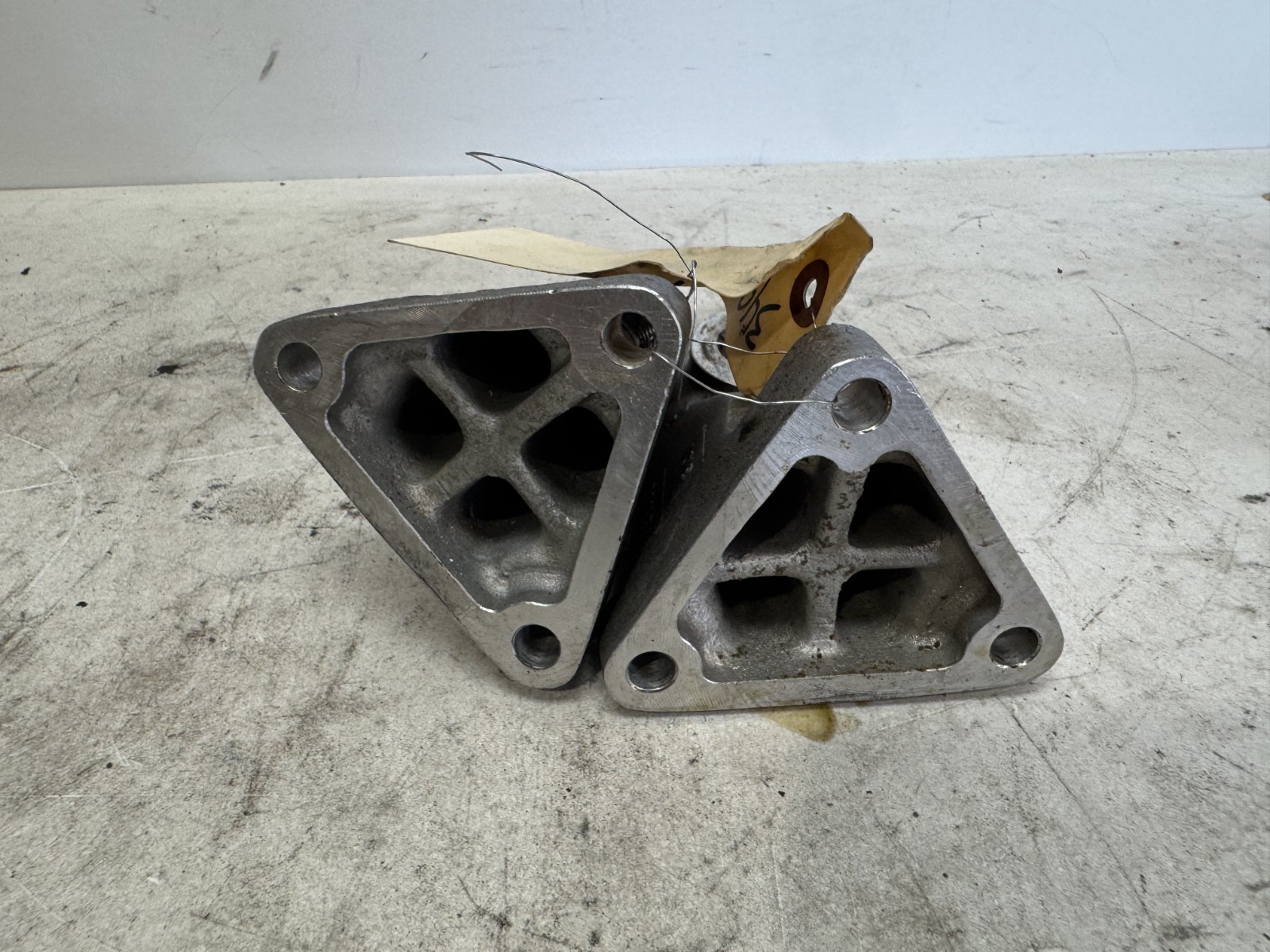 1999 FERRARI F355 CONVERTIBLE OEM U.S. LHD ENGINE MOUNT PEDISTAL PAIR