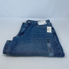 Aeropostale High Rise Baggy Non-Stretch Jeans Blue 6R