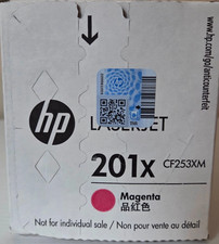 HP 201X High Yield Magenta LaserJet Toner Cartridge CF253xm