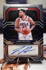 2020-21 Panini Prizm - Jonah Bolden #PE-JBO Penmanship - Sixers (AU)