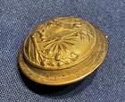 Indiana State Seal Military Indian Wars Militia Button * 1870s * Scovill — photo 3