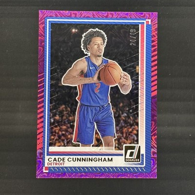 Cade Cunningham 24/49 Purple Jazz 2025-26 Panini Donruss