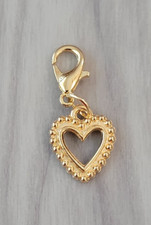 Heart  Charm  Zipper Decoration  Lobster Claw Clasp  Keychain