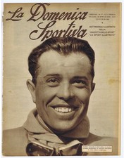 rivista LA DOMENICA SPORTIVA numero 17 anno 1935 - Learco Guerra