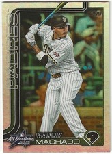 2025 Topps Update MANNY MACHADO Insert ALL-STAR GAME Card PADRES