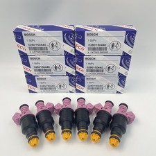 For Bmw E36 328i M3 E39 Z3 M52 B28 Bosch 6pcs Fuel Injectors 0280150440 Usa Hd
