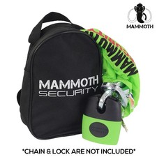 Mammoth Motorcycle Motorbike Locks Chain Pouch Carry Bag Security Storage Bag