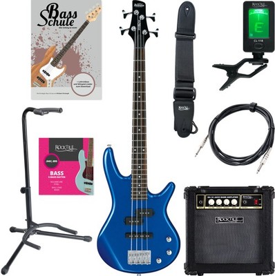 Super Ibanez GSRM20-SLB GIO Mikro E-Bass im Set mit Verstärker, Schule uvm.