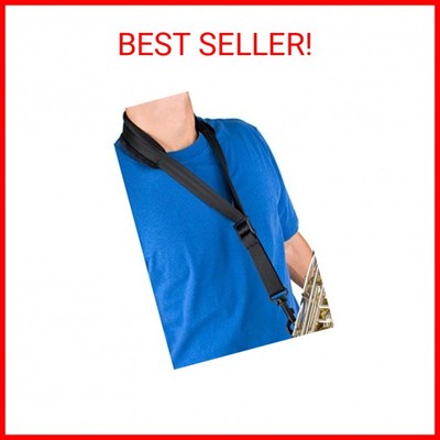 Pro Tec A305P 24-Inch Tall Padded Saxophone Neck Strap with Swivel Snap Black