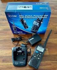 ICOM IC-M73 Submersible Handheld VHF Marine Radio Excellent