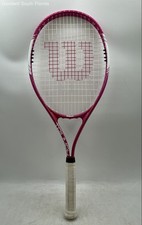 Wilson Triumph Pink White Sporting Equipment Tennis Racquet