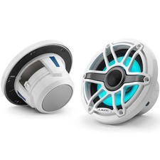 JL Audio 010-03093-00 M6-650X-S-GwGw-i 6.5" LED White Grille M6 Marine Speakers