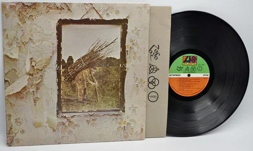 ♫ Led Zeppelin IV ♫ Rare 1971 Atlantic Records Porky Pecko Duck Original Vinyl