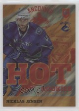 2013 Panini Toronto Fall Expo Score Hot Rookies Lava Flow Nicklas Jensen 2d8