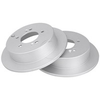2 Bremsscheiben Voll Ø 284 Mm 10 Mm A.B.S. FüR U.A. Hyundai Ix35