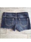 Knox Rose Mid Rise Midi Denim Shorts American Flag Sequin Stars Blue 18/34 — photo 4