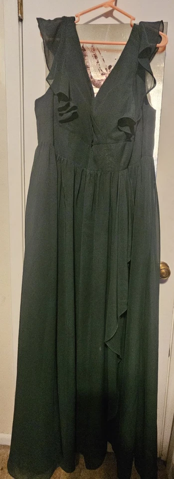 Vestido formal talla grande talla 20 Foto 4 de 4