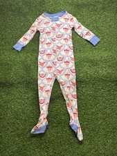 The Beaufort Bonnet Company Knox s Night Nights 18-24M Americana Footie Pajamas