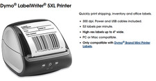 New DYMO LabelWriter 5XL Direct Thermal Label Printer