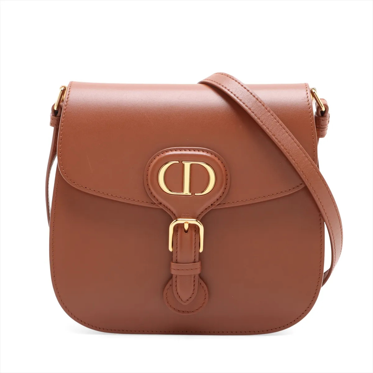 Christian Dior Bobby Leather Shoulder bag Brown