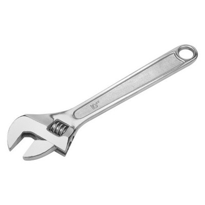 Performance Tool Pro Series 1-1/4'' x 10'' OAL Plain Handle Adjustable Wrench