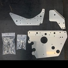 Jay Favel SkiDoo Rev Bulkhead Brace Kit 4 Pie...