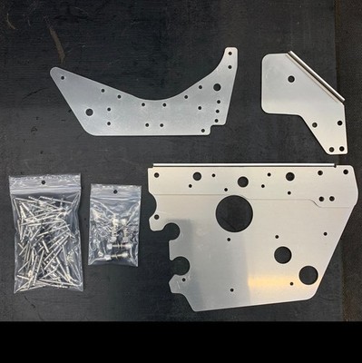 Jay Favel SkiDoo Rev Bulkhead Brace Kit 4 Piece with Hardware Ski-Doo Braces