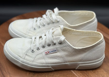 Superga Womens 2750 Cotu Classic Sneaker White Size EU39 M US8