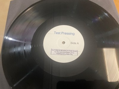 Test pressing  JOHN & BEVERLEY MARTYN THE ROAD TO RUIN  UK  EX