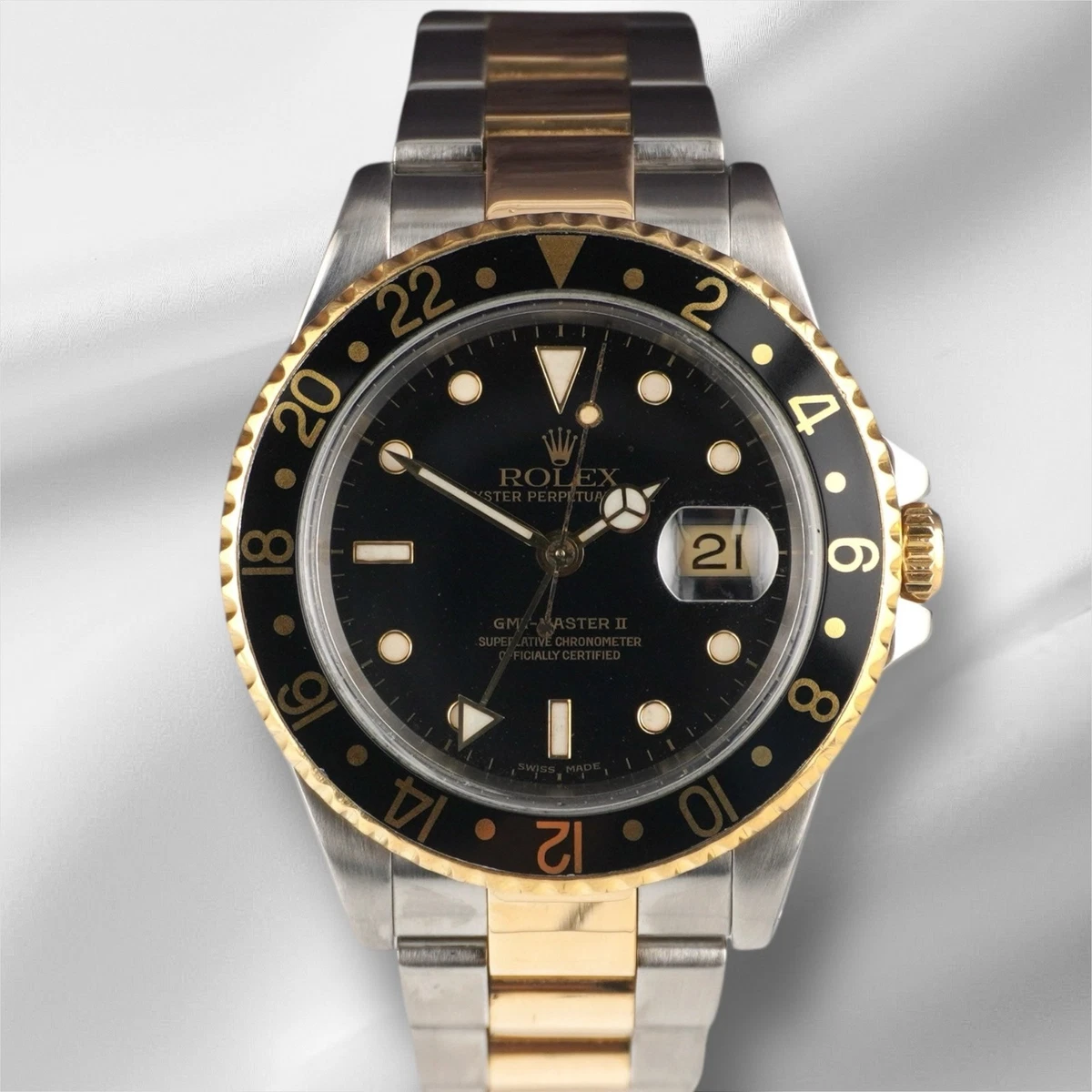 Rolex GMT Master II 16713 for sale | eBay