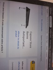 Store Banne Autoportant Double pente à Manivelle Auvent Autoportant pour Balcons