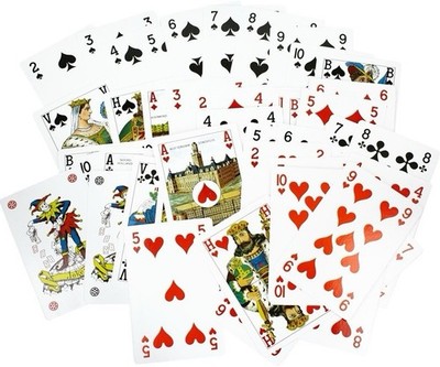2 Klassische Kartenspiele Black Jaguar für z.B. Canasta,  Rommee  Mit Joker Neu