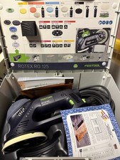 Festool RO 125 FEQ Rotex Dual Action Corded Electric Sander w/ Case