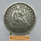 1853 Arrow at Date Seated Liberty Silver Half Dime - #C58808NQ