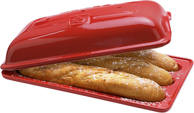 Crispy French Bread Baguette Pan - Bake 3 Perfect Loaves Every Time!