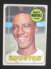 1969 TOPPS MARTY MARTINEZ Rookie RC #337