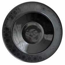 Tapio Wirkkala - Rosenthal - Studio Linie - Porcelaine Noire-Coupe ronde- 1970's