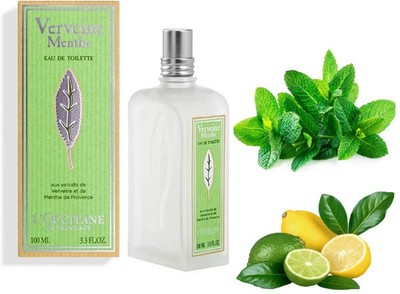 L'Occitane Verveine Menthe Eau de Toilette Spray 3.3 oz EDT